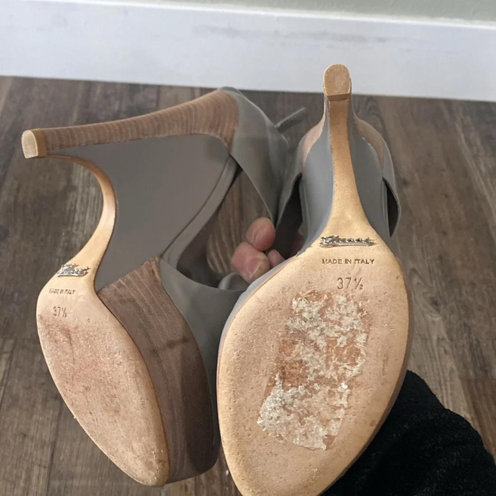 Gucci leather heels - Picture 4 of 4
